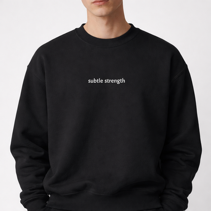Subtle strength — Classic Crewneck Sweatshirt