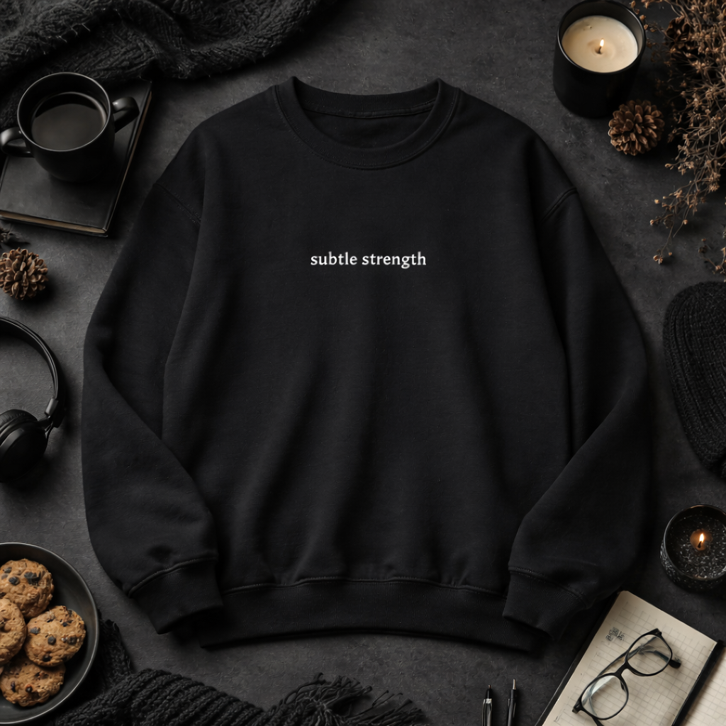 Subtle strength — Classic Crewneck Sweatshirt