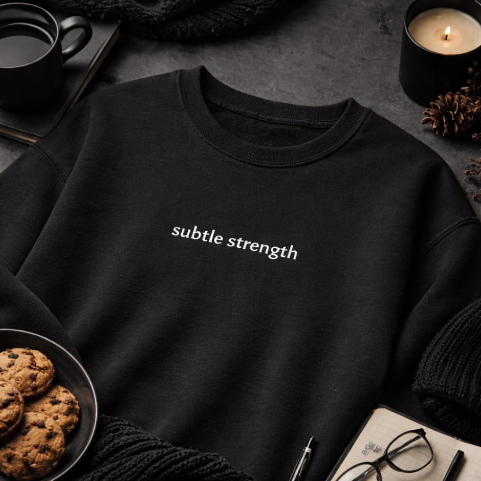 Subtle strength — Classic Crewneck Sweatshirt