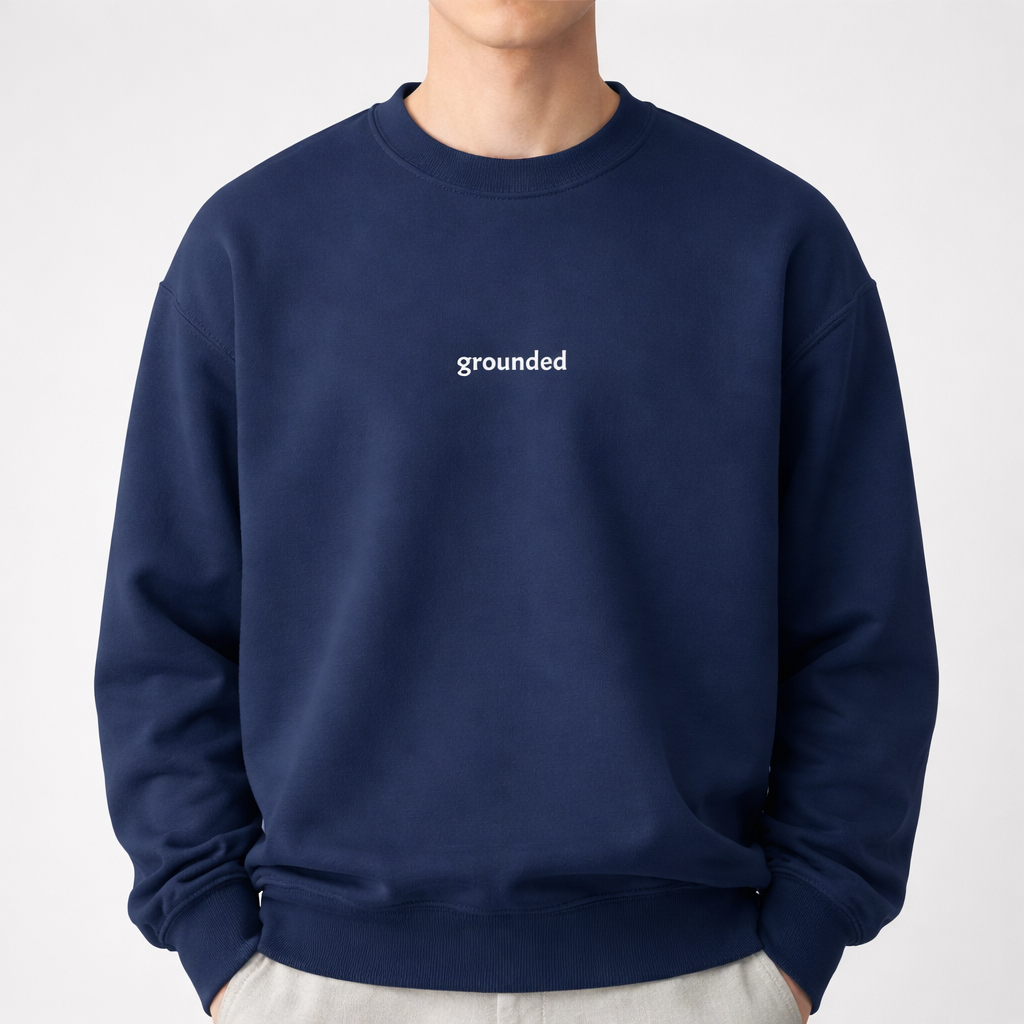 Grounded — Classic Crewneck Sweatshirt