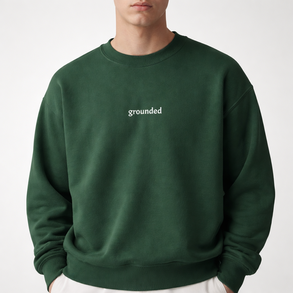 Grounded — Classic Crewneck Sweatshirt