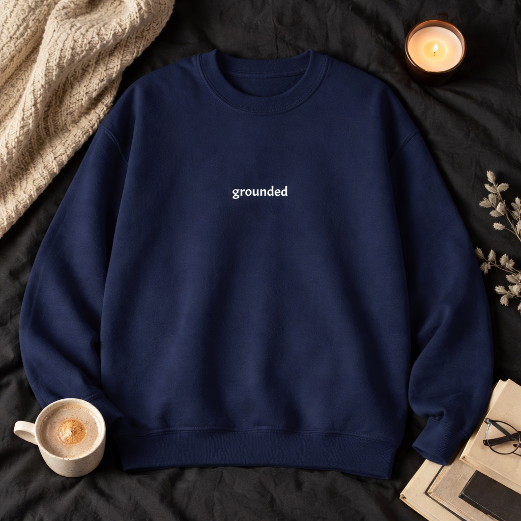 Grounded — Classic Crewneck Sweatshirt