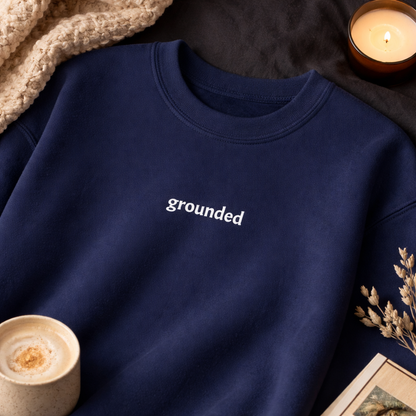 Grounded — Classic Crewneck Sweatshirt