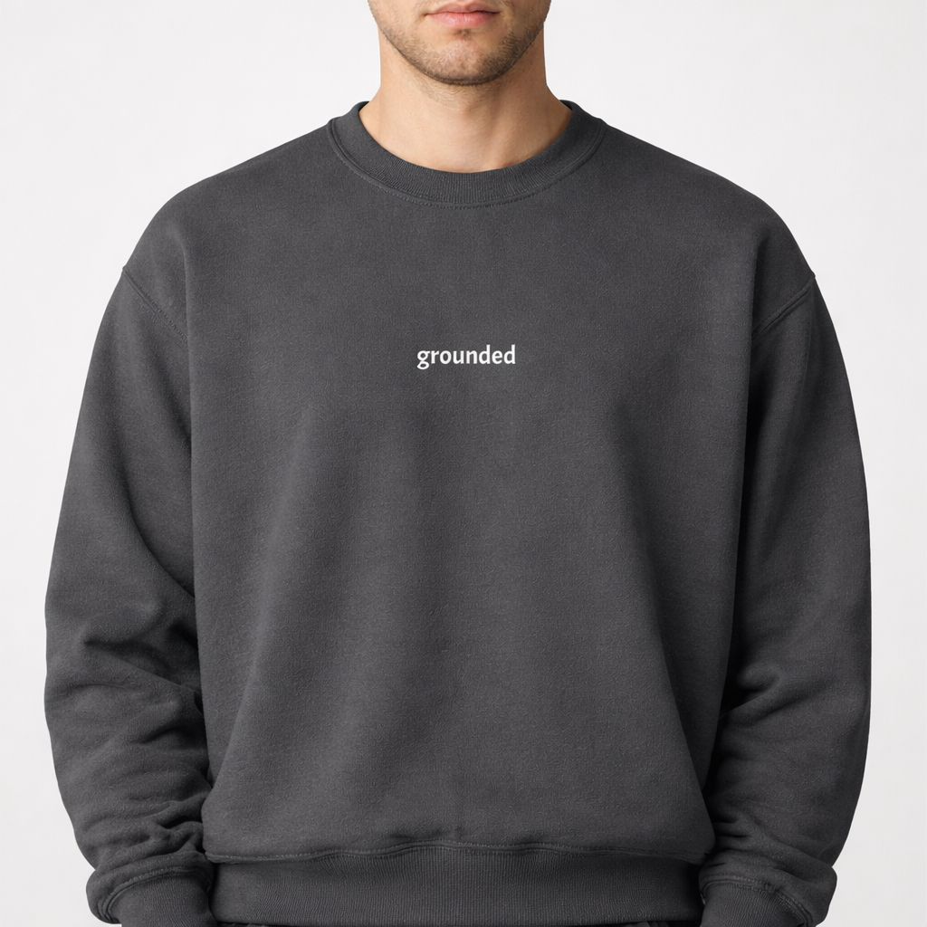 Grounded — Classic Crewneck Sweatshirt