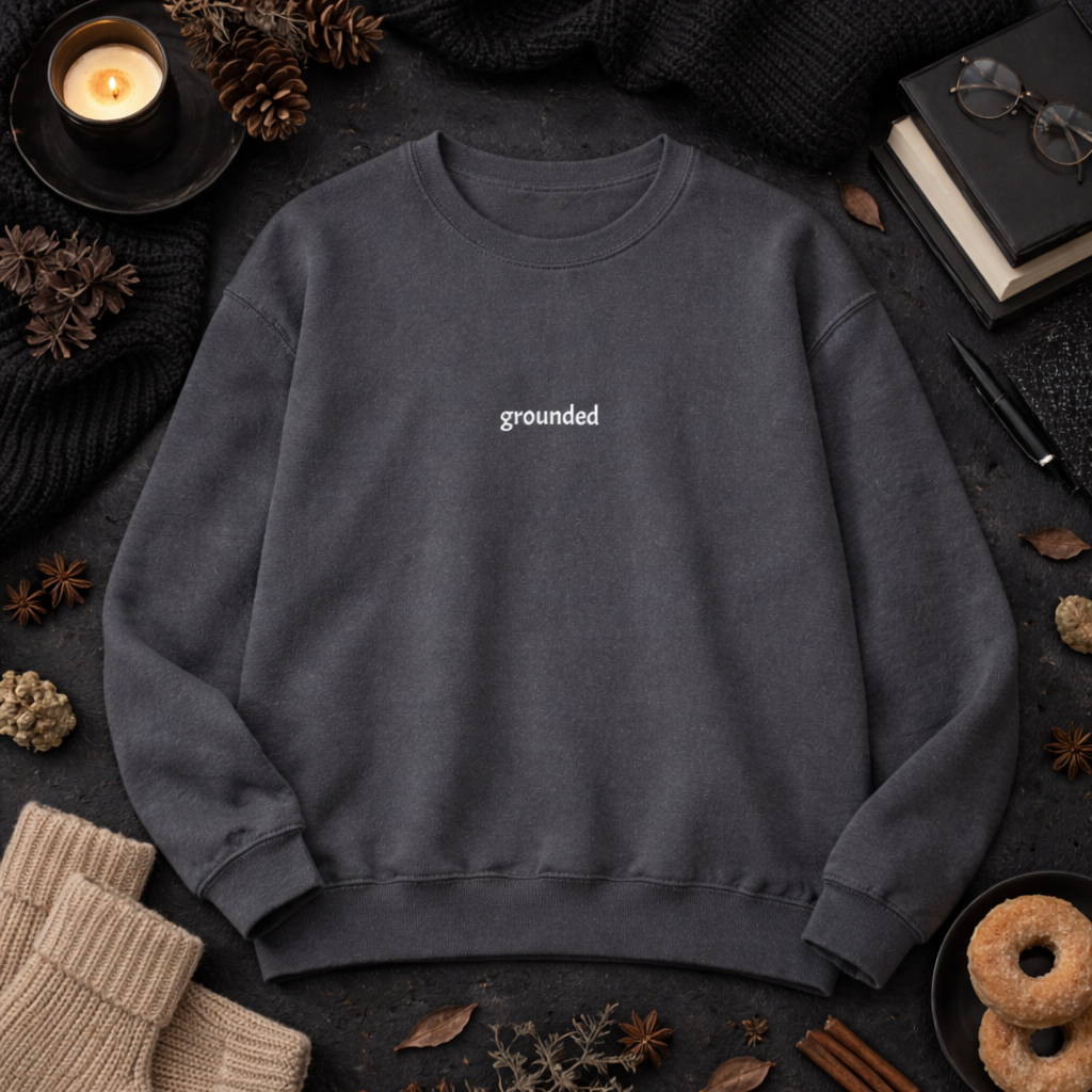 Grounded — Classic Crewneck Sweatshirt