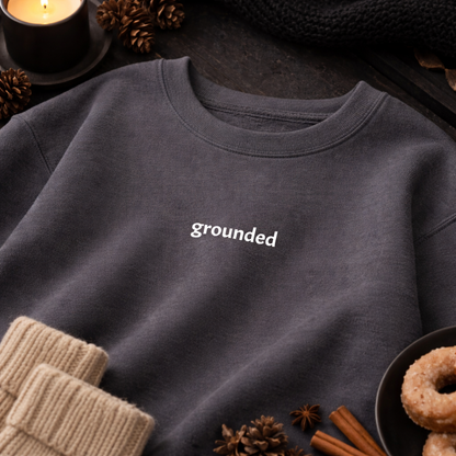 Grounded — Classic Crewneck Sweatshirt