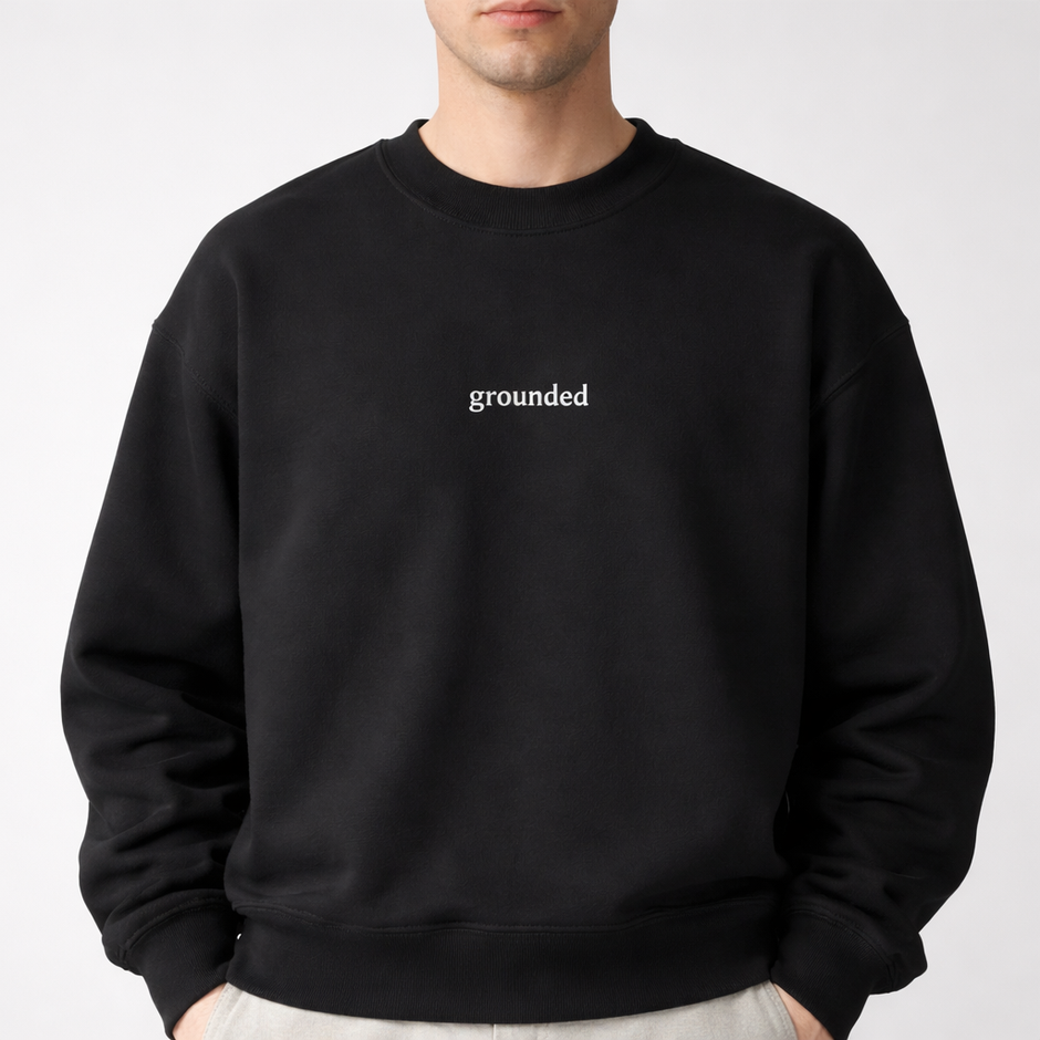Grounded — Classic Crewneck Sweatshirt