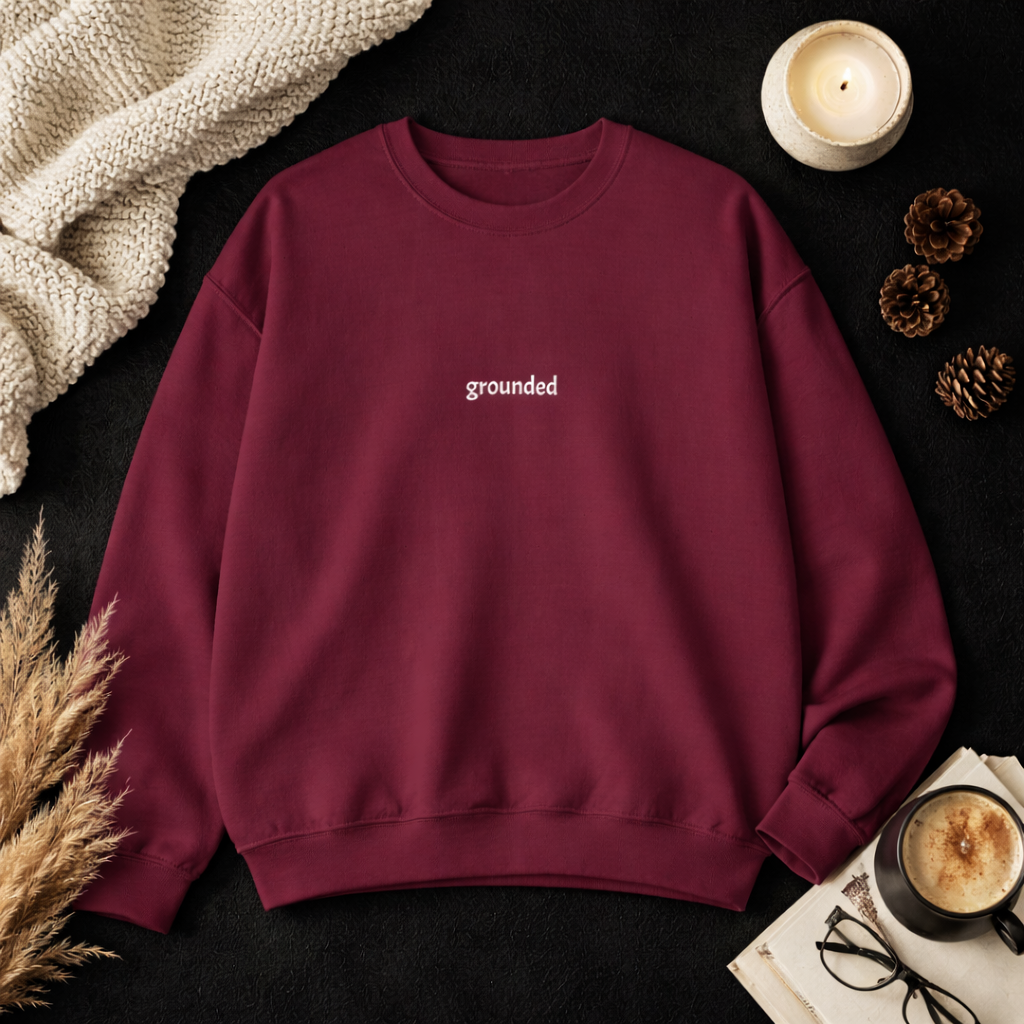 Grounded — Classic Crewneck Sweatshirt