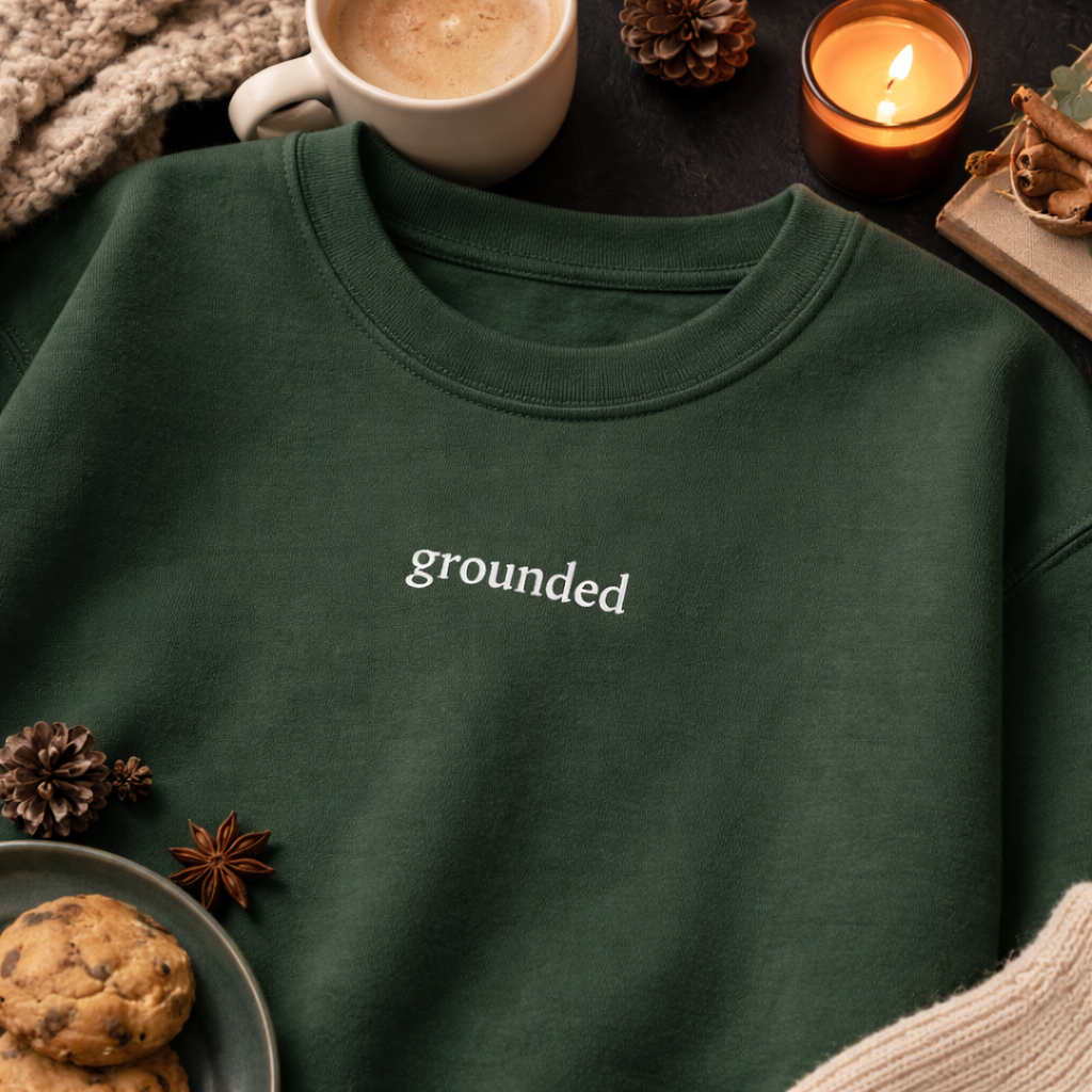 Grounded — Classic Crewneck Sweatshirt