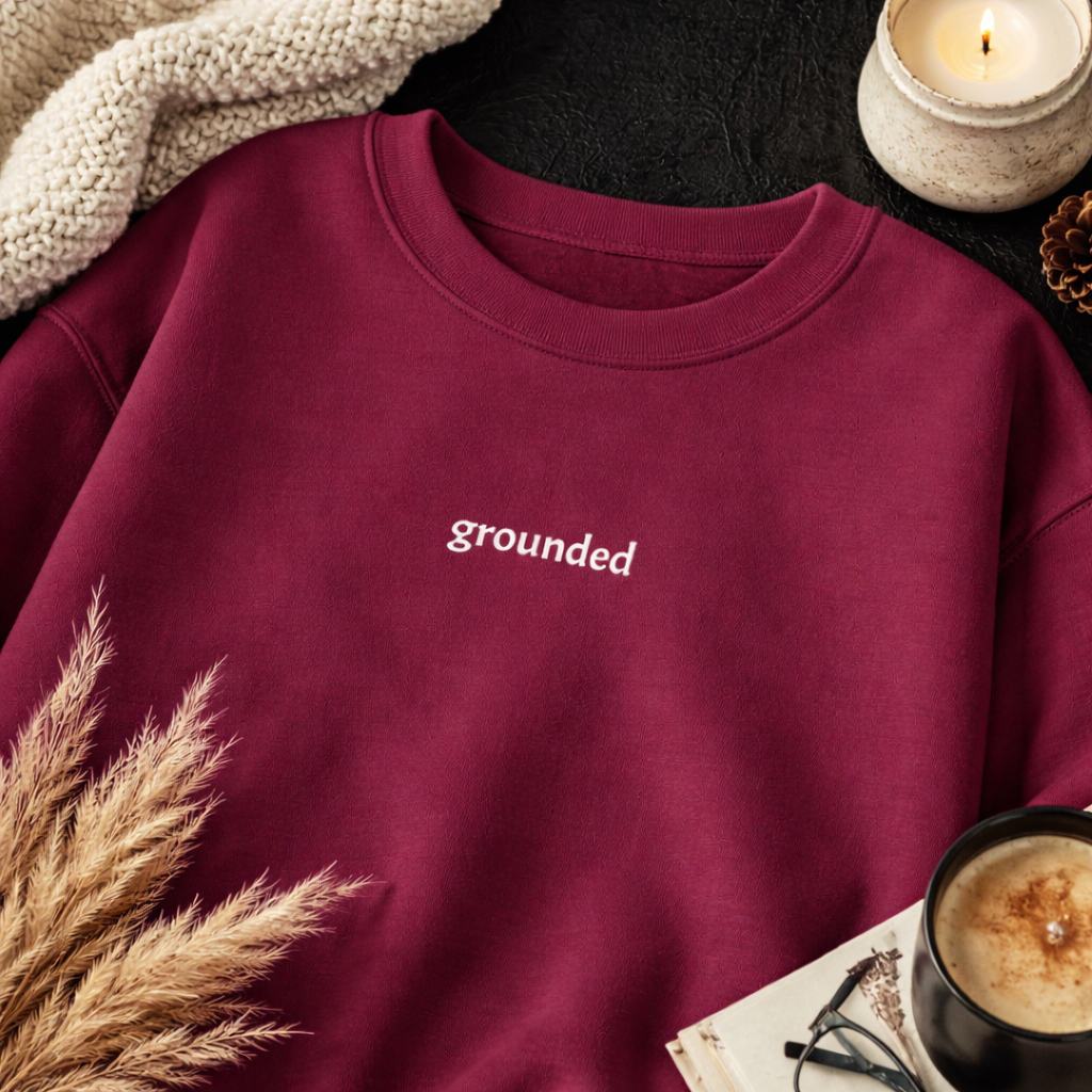 Grounded — Classic Crewneck Sweatshirt