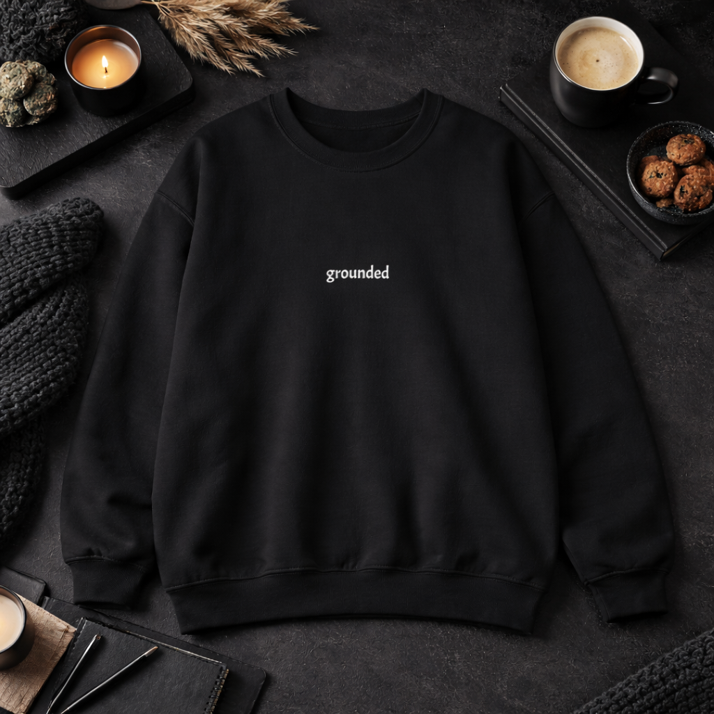 Grounded — Classic Crewneck Sweatshirt