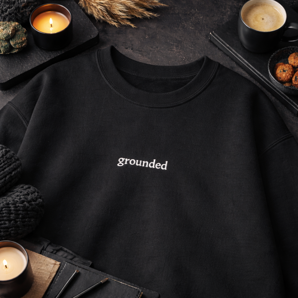 Grounded — Classic Crewneck Sweatshirt