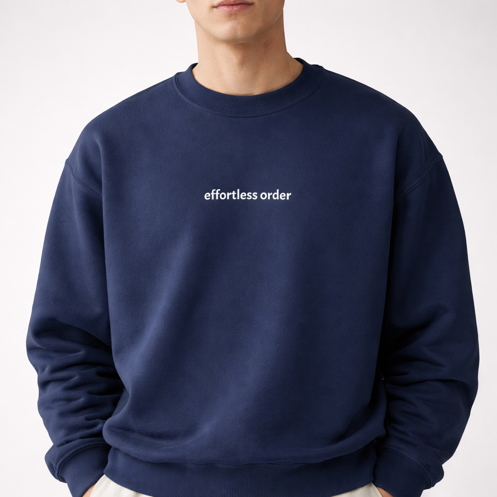 Effortless order — Classic Crewneck Sweatshirt