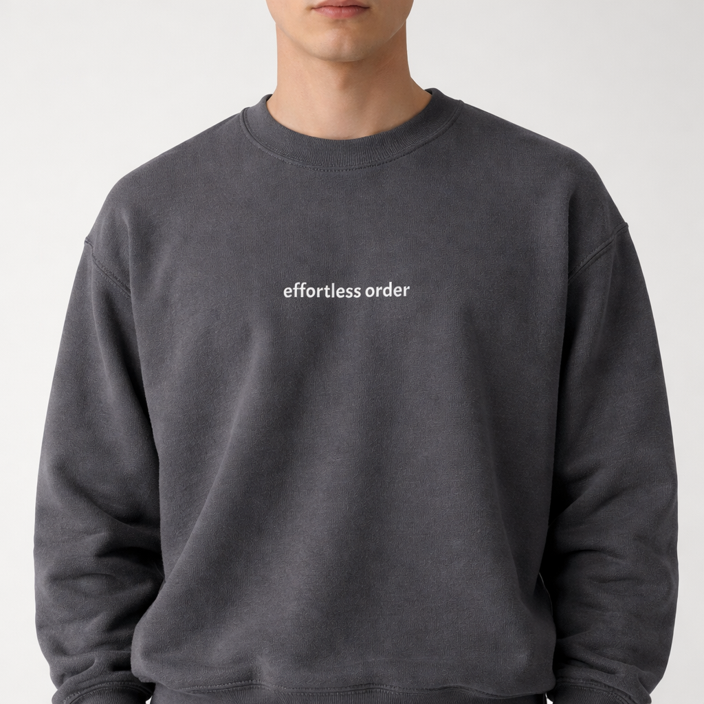 Effortless order — Classic Crewneck Sweatshirt