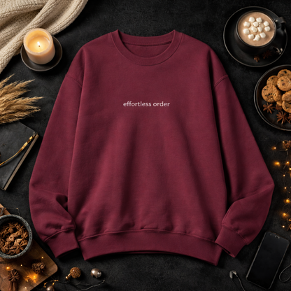 Effortless order — Classic Crewneck Sweatshirt