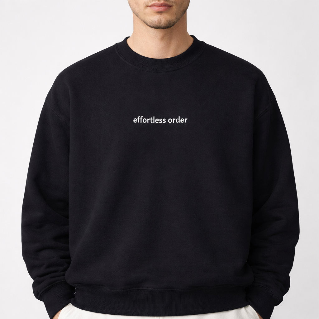 Effortless order — Classic Crewneck Sweatshirt