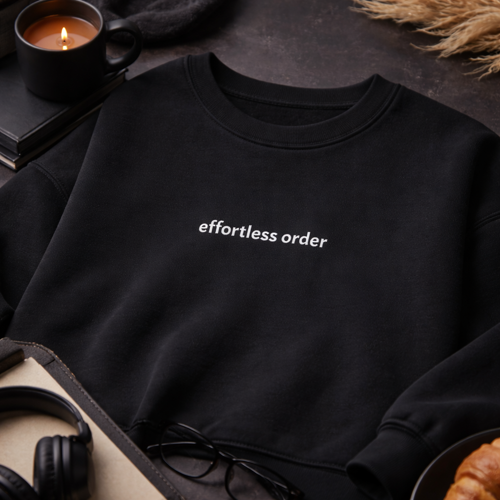Effortless order — Classic Crewneck Sweatshirt