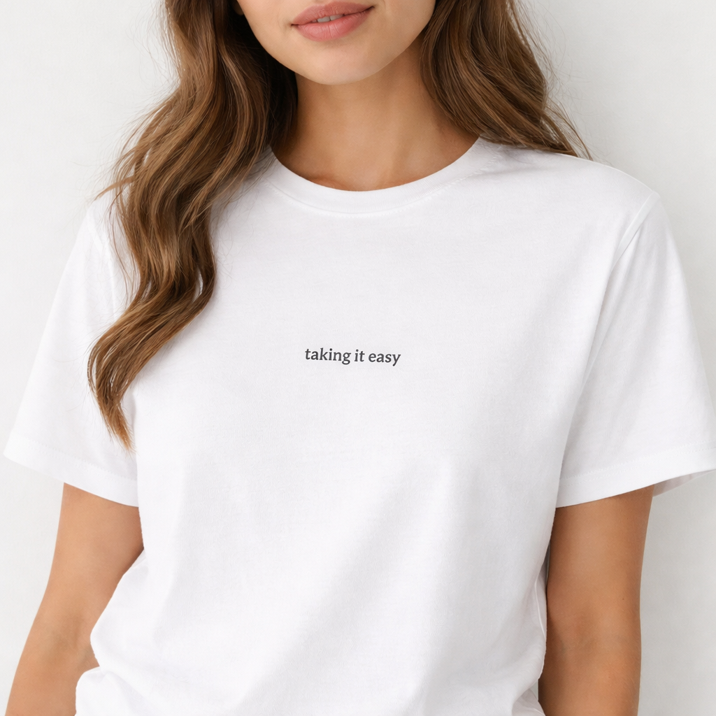 Taking it easy — Tee