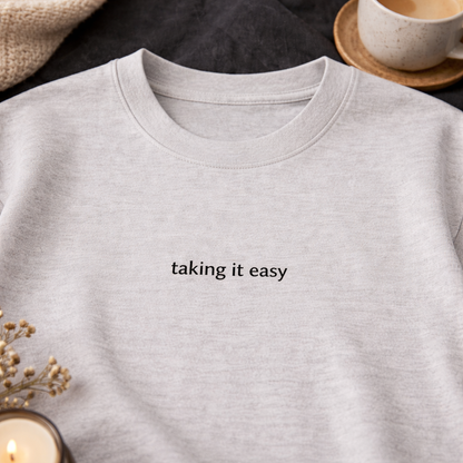 Taking it easy — Tee