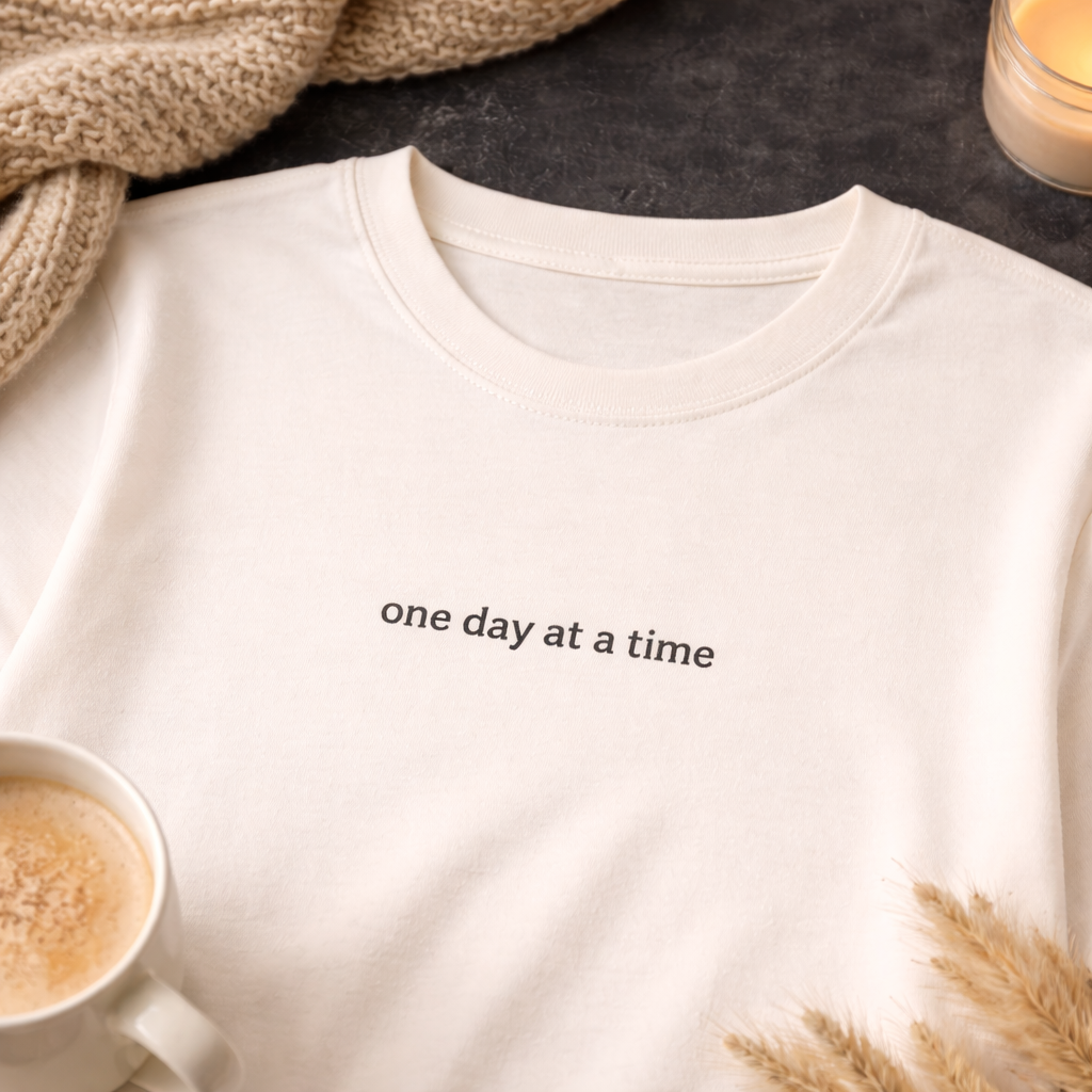 One day at a time — Tee