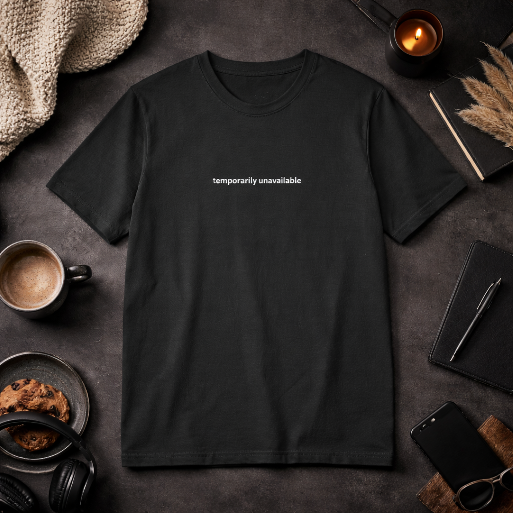 Temporarily unavailable — Tee