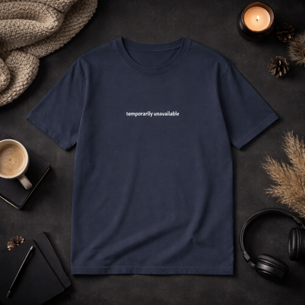 Temporarily unavailable — Tee