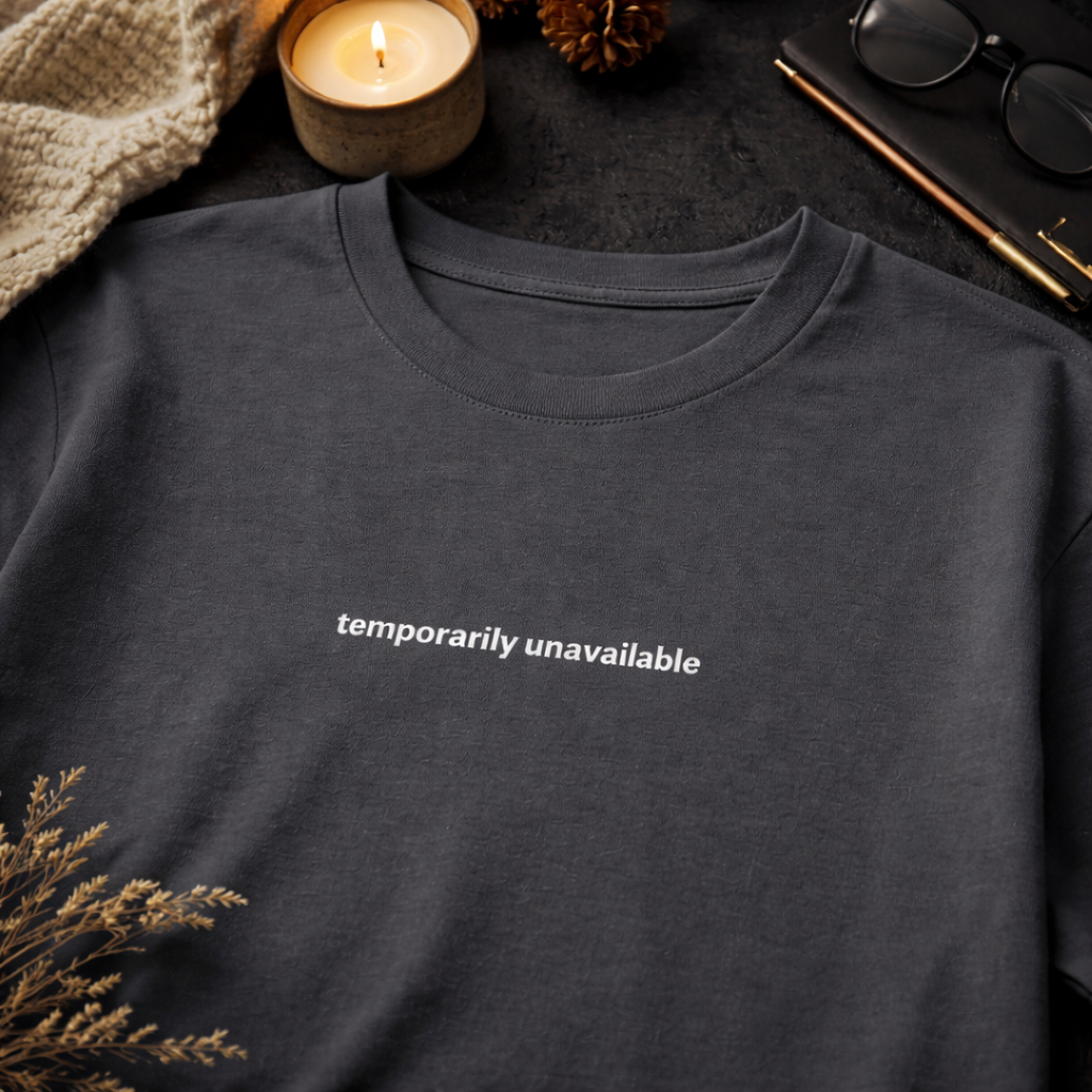 Temporarily unavailable — Tee