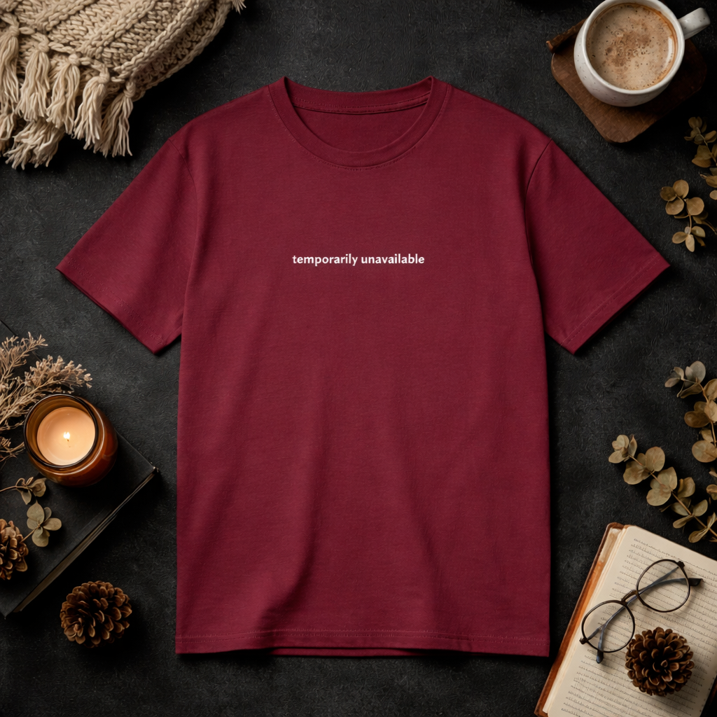 Temporarily unavailable — Tee