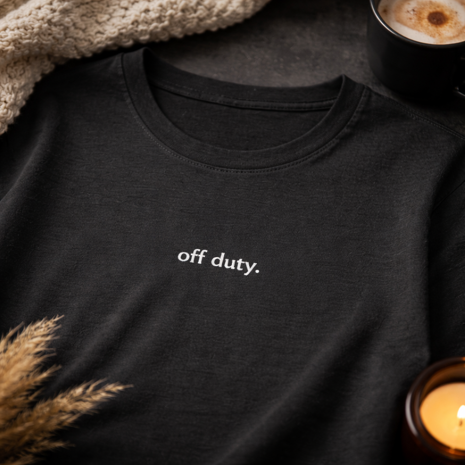 Off duty — Tee