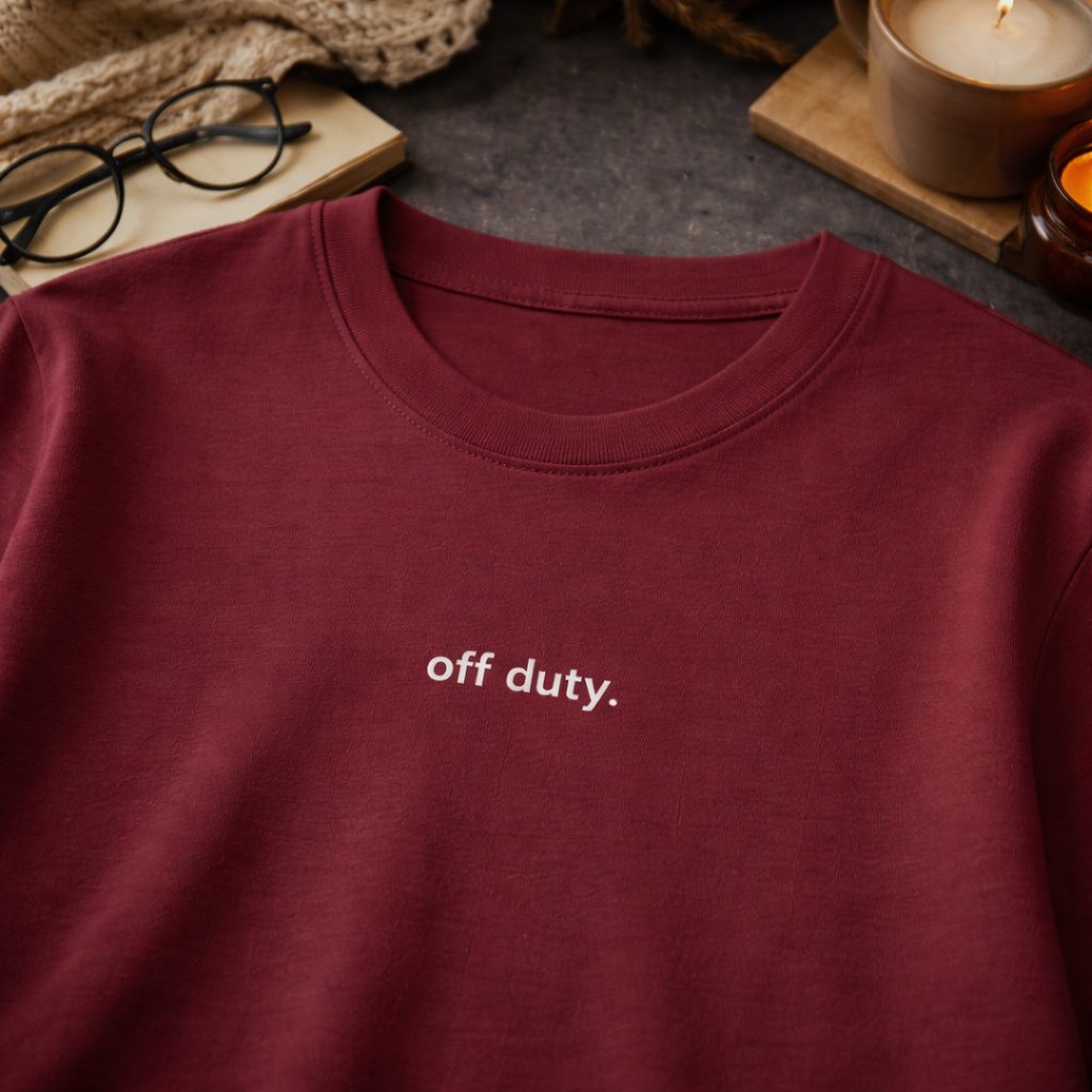 Off duty — Tee