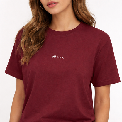 Off duty — Tee