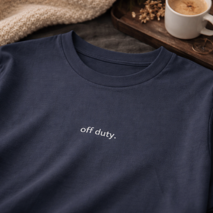 Off duty — Tee