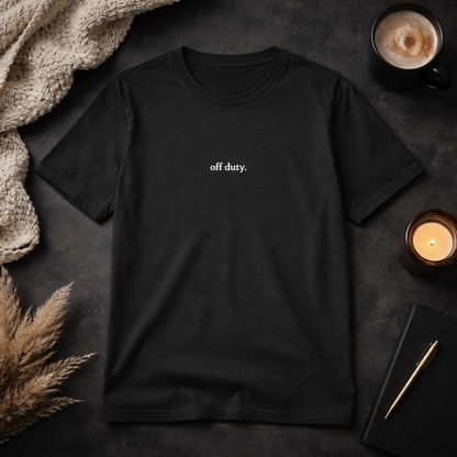 Off duty — Tee