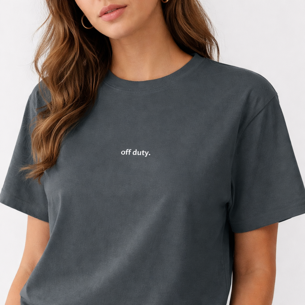 Off duty — Tee