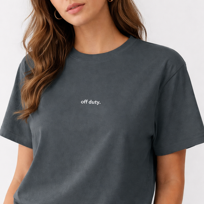 Off duty — Tee
