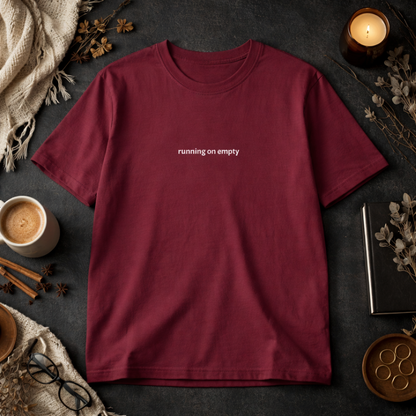 Running on empty — Tee