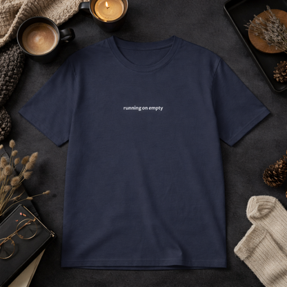 Running on empty — Tee