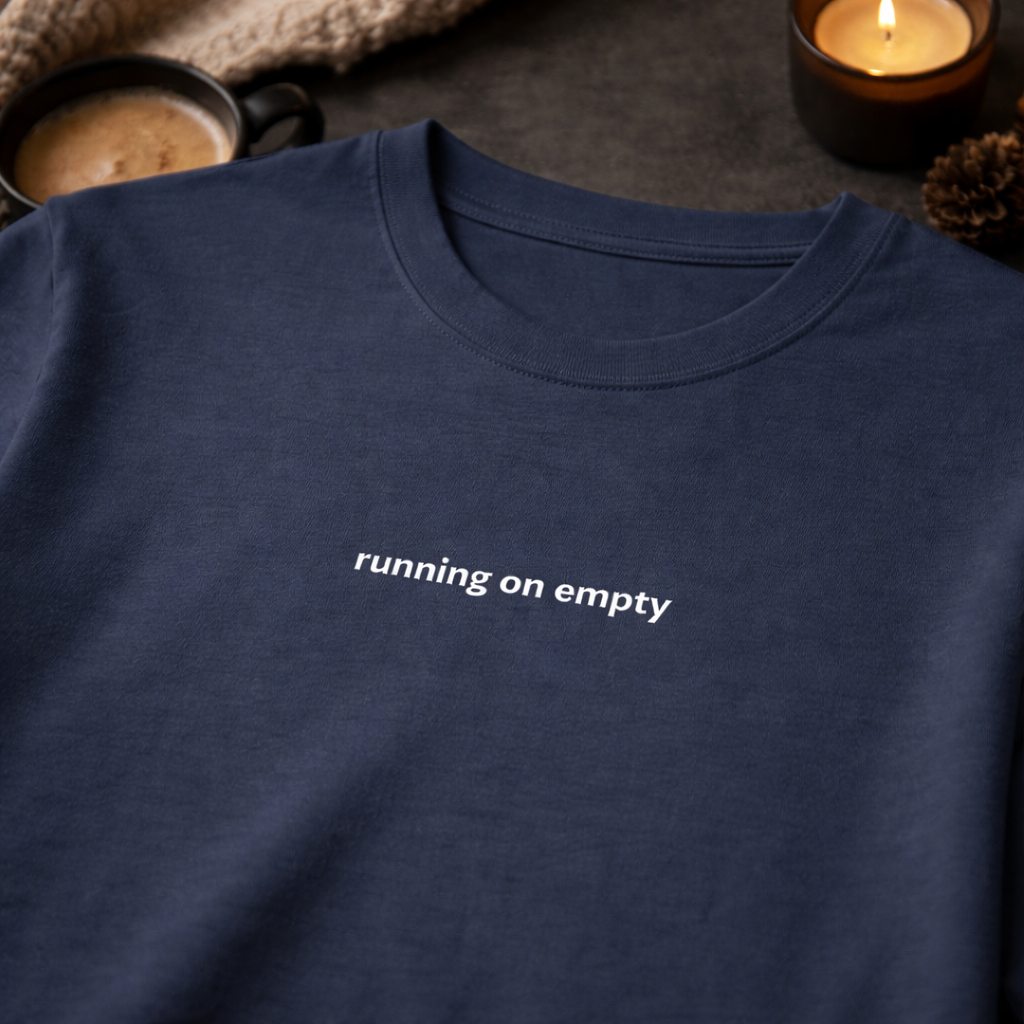 Running on empty — Tee