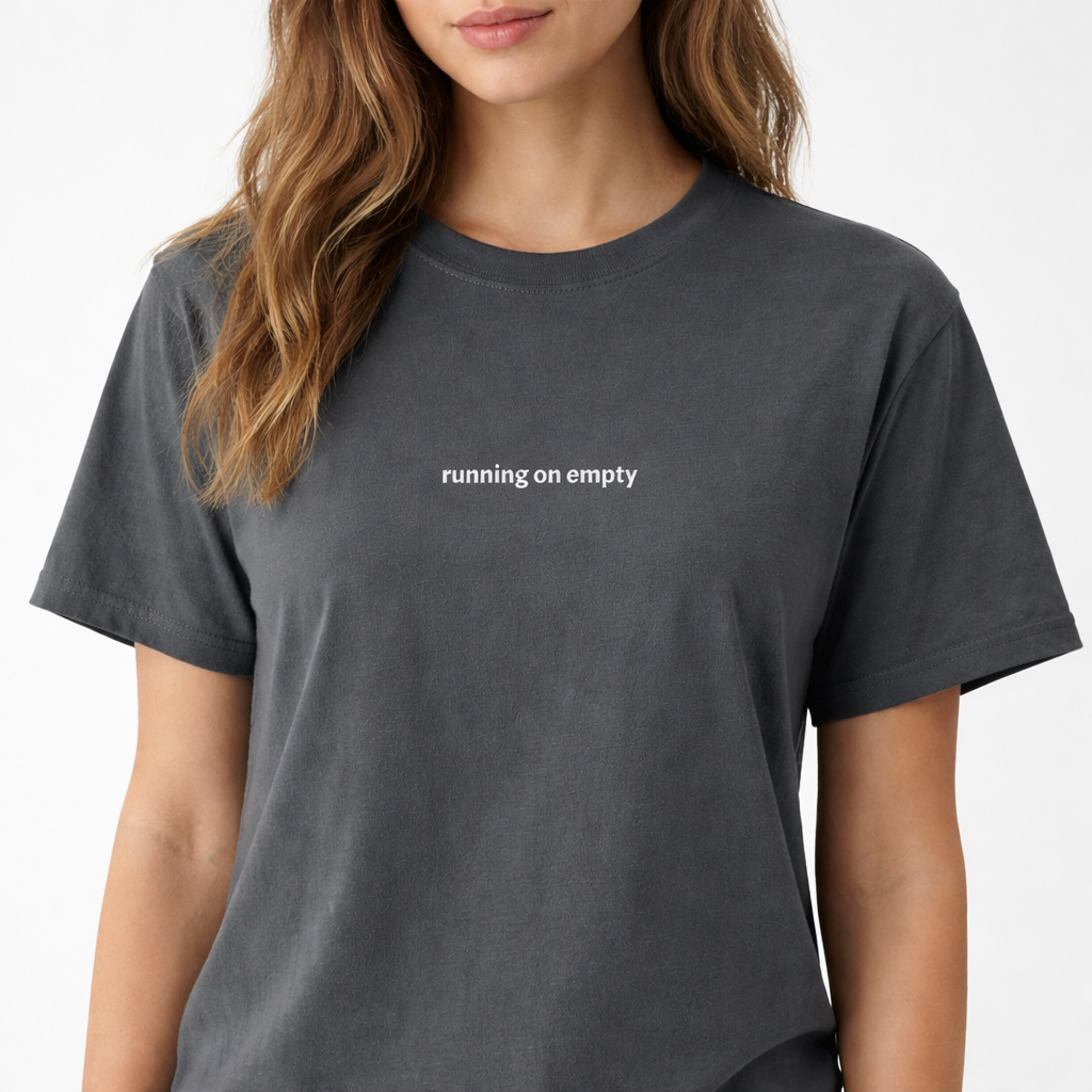 Running on empty — Tee