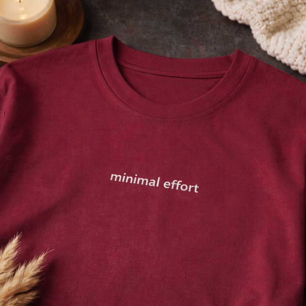 Minimal effort — Tee