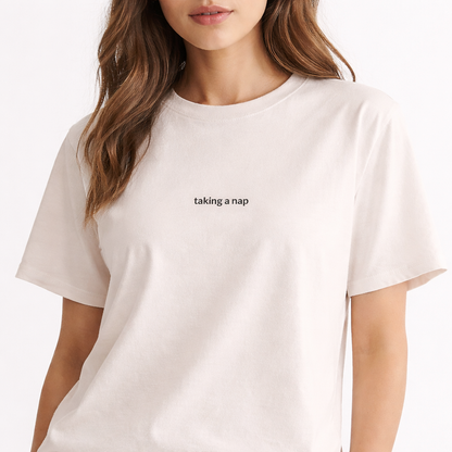 Taking a nap — Tee