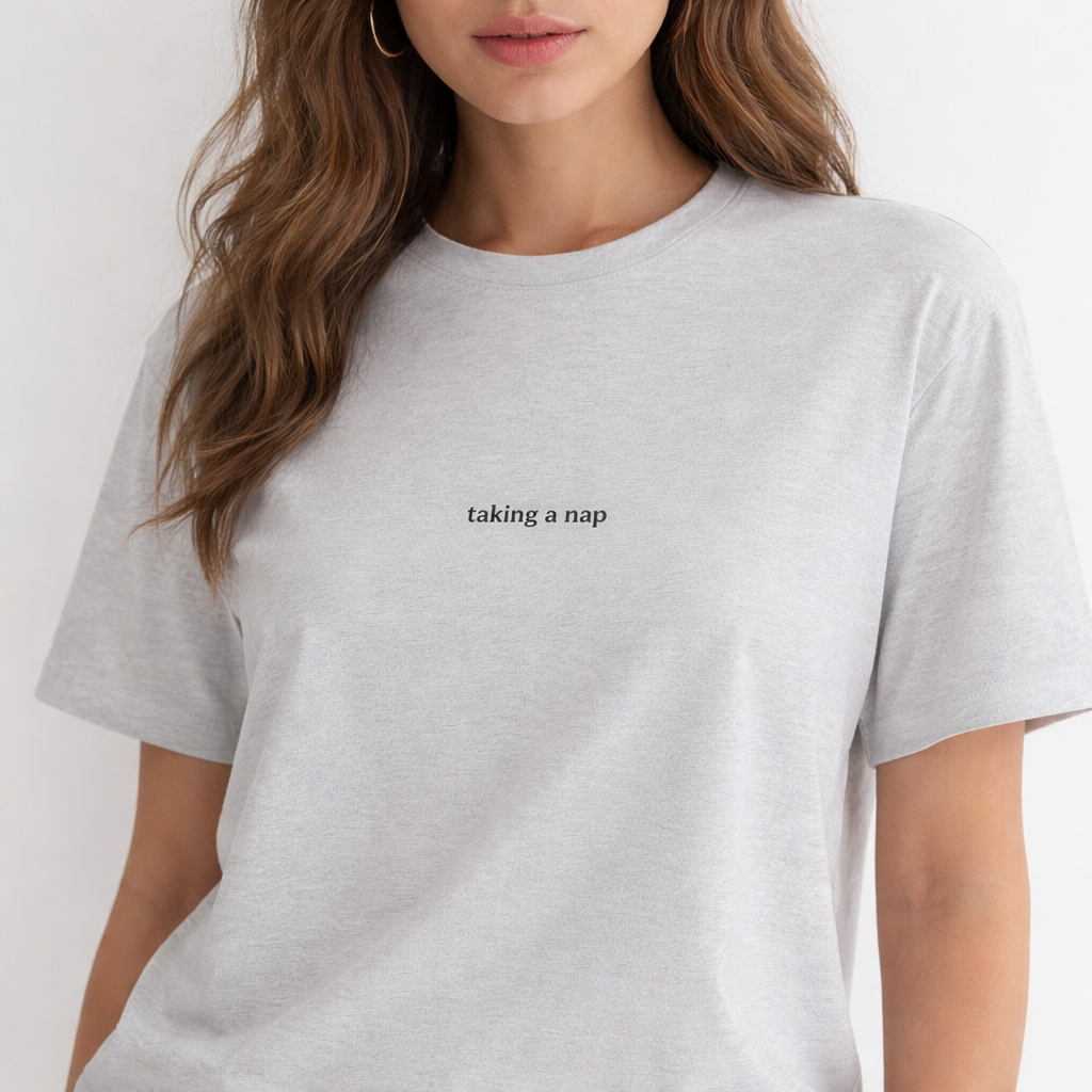 Taking a nap — Tee