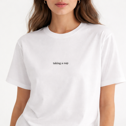 Taking a nap — Tee