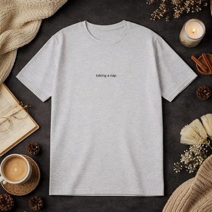 Taking a nap — Tee