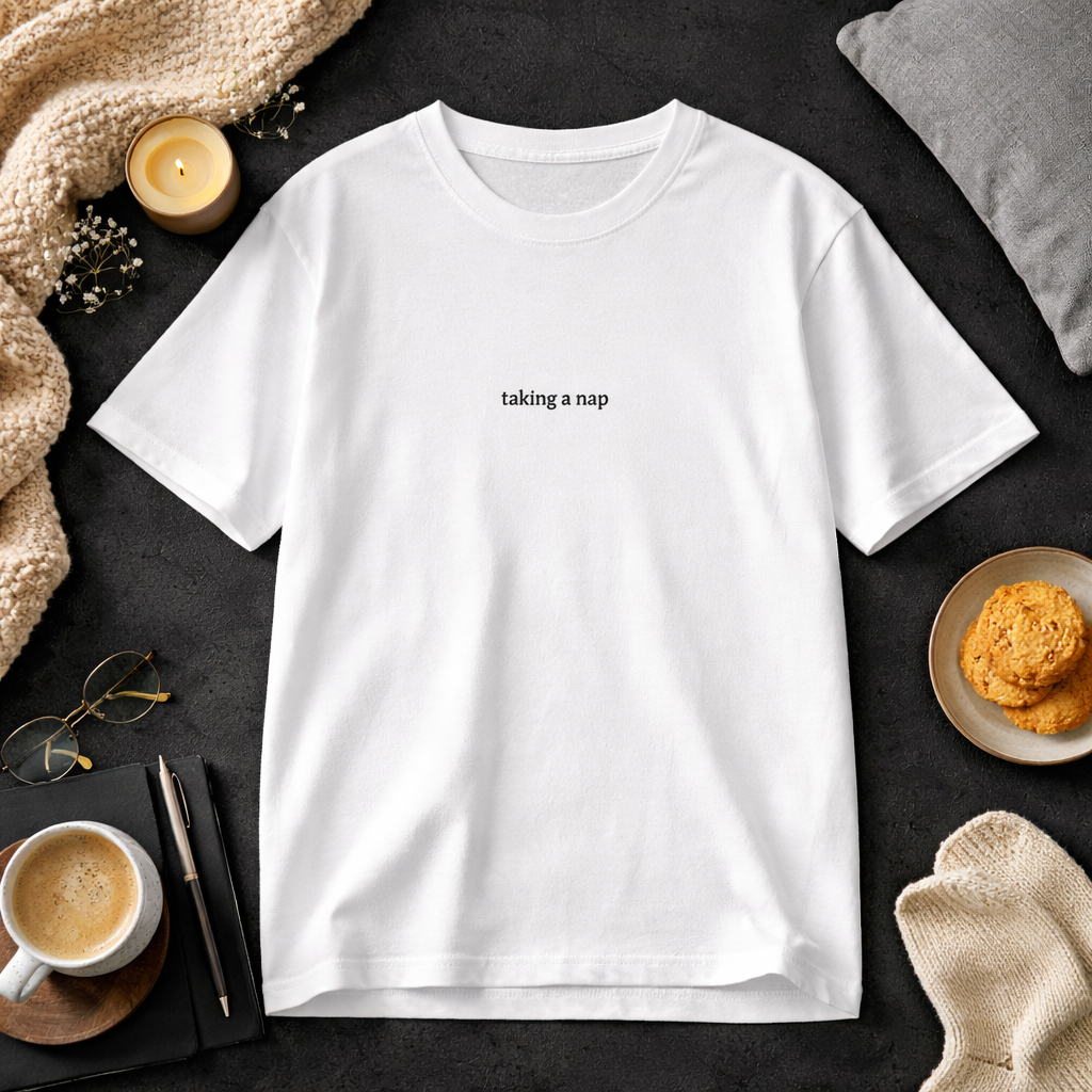 Taking a nap — Tee