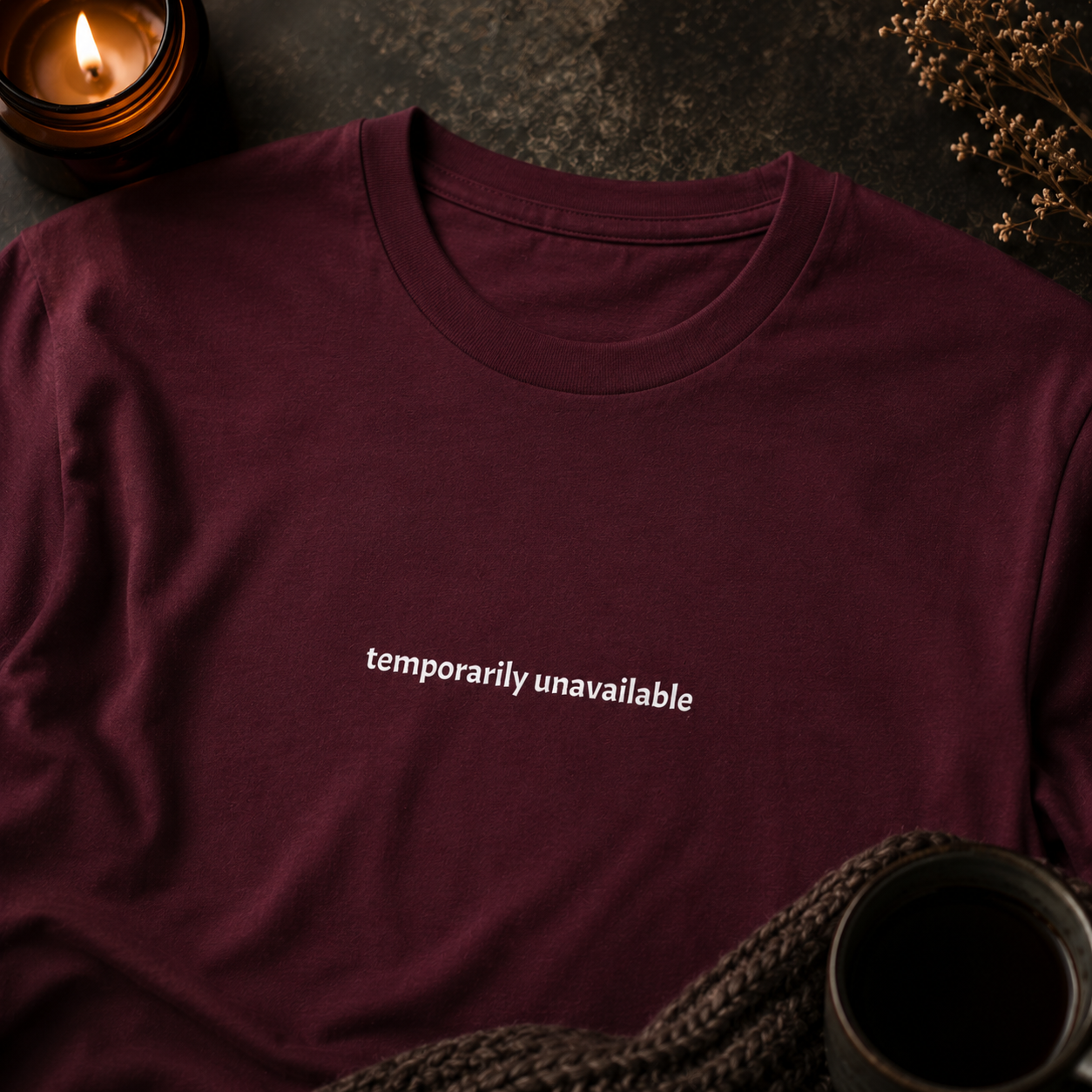 Temporarily unavailable — Tee