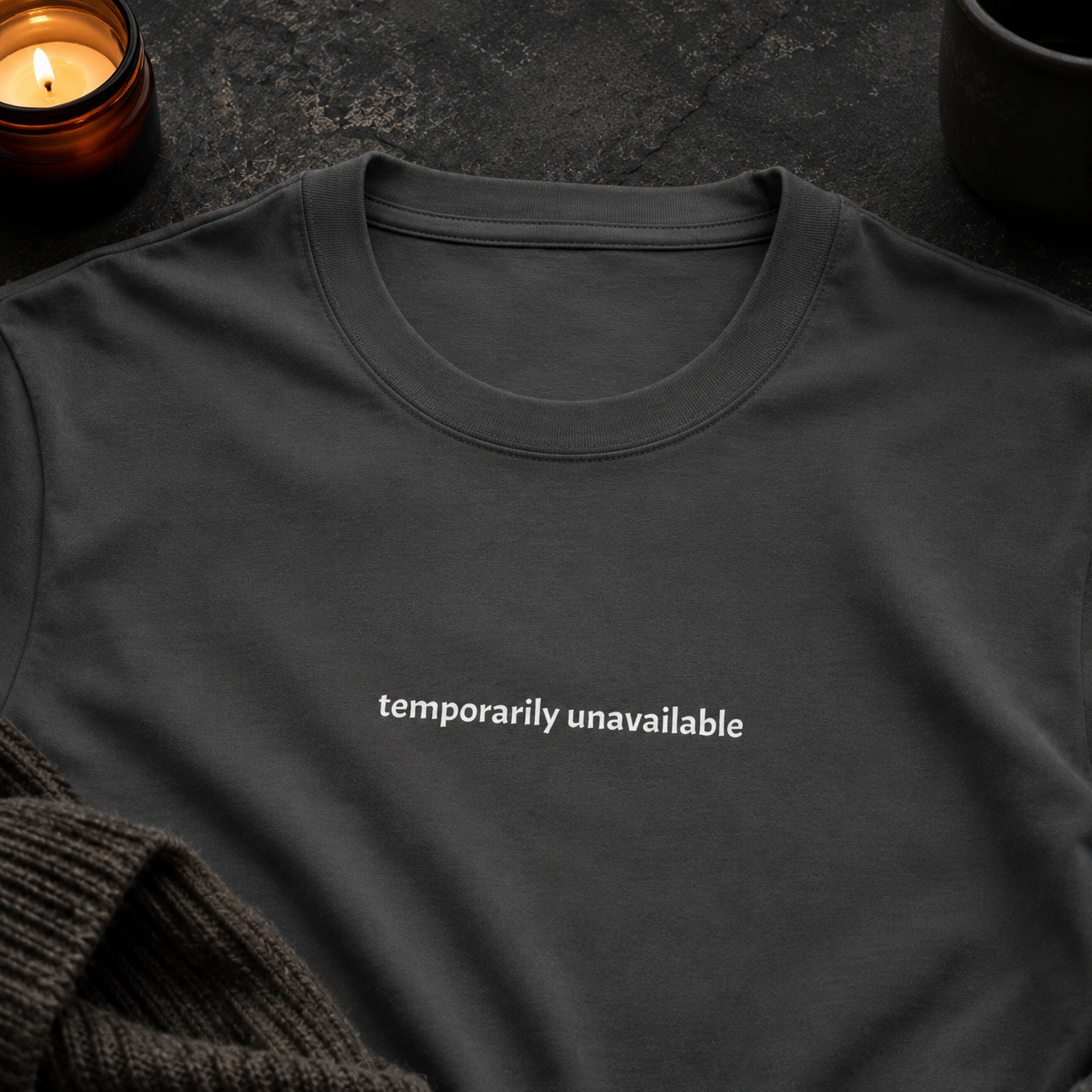 Temporarily unavailable — Tee
