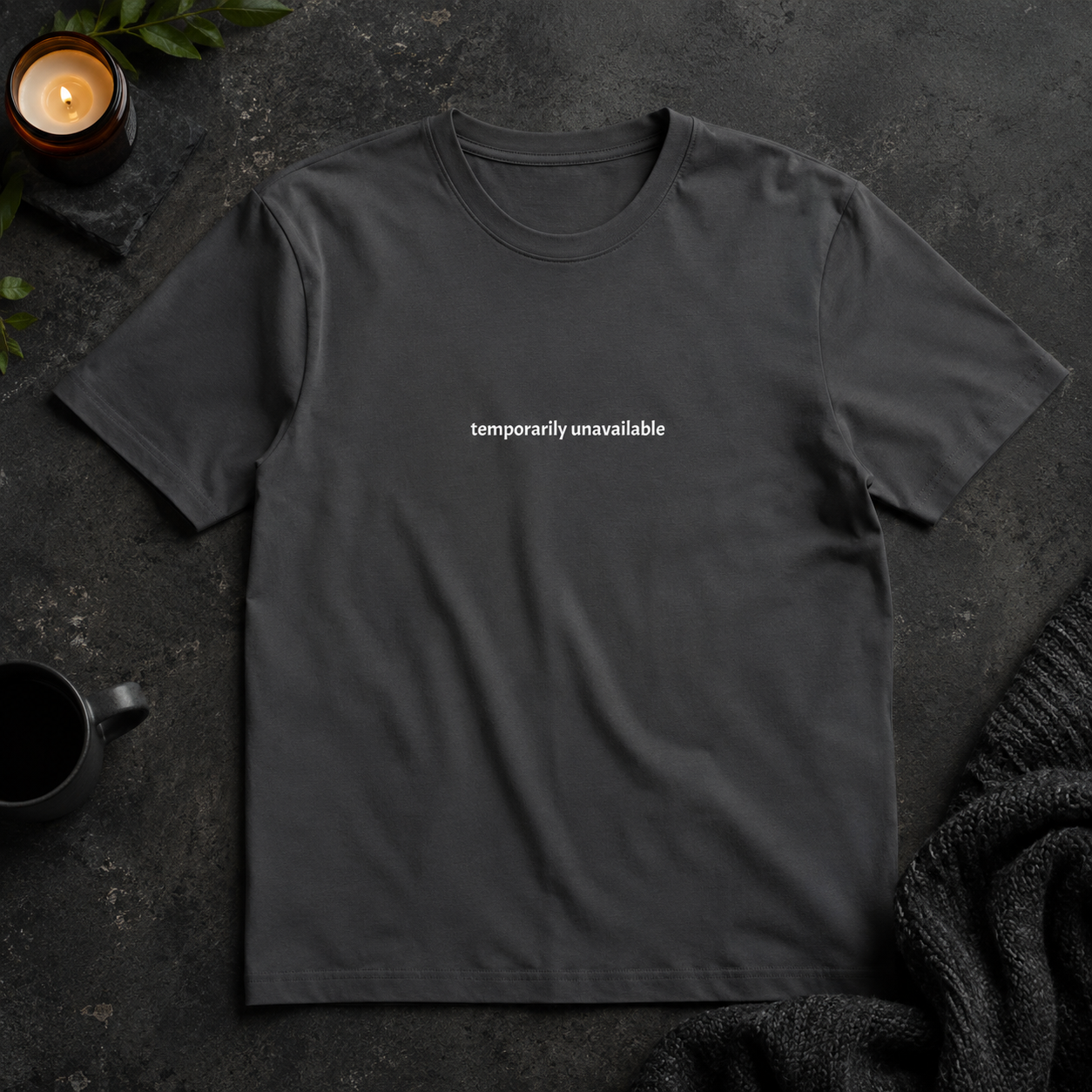 Temporarily unavailable — Tee