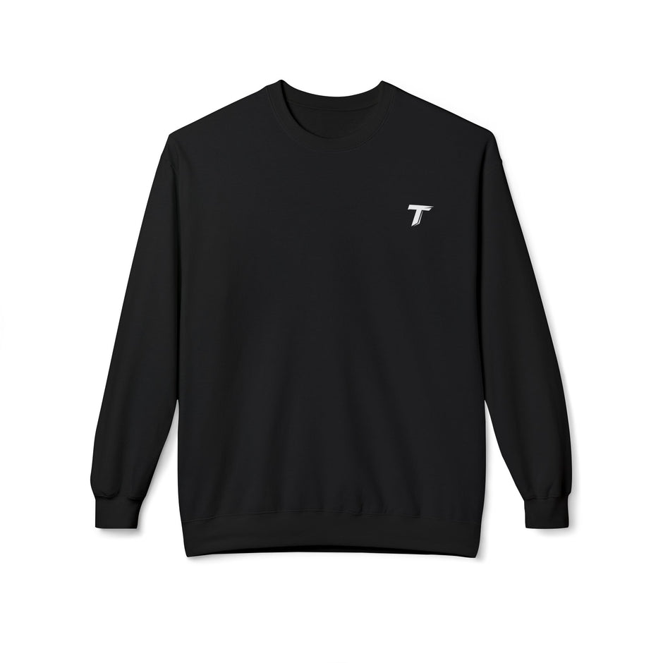 Essential Men Heavyweight Logo Crewneck Sweatshirt